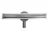 AQUALine - Odpływ liniowy podłogowy SLIM kwadrat chrom Obrotowy syfon ROZMIARY od 50 do120cm RSK01